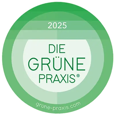 Qualitätssiegel "Die grüne Praxis" 2025